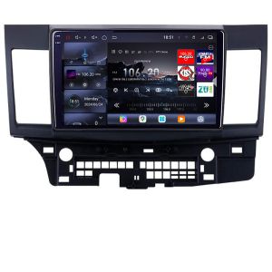 Navigatie Mitsubishi Lancer 2007-2016 Edotec Kit-037 8 core QLED 2K 16+512GB 360 Android Waze USB Navigatie Internet Youtube Radio