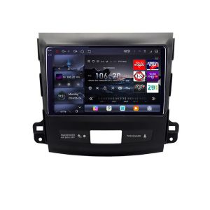 Navigatie Mitsubishi Outlander 2006-2011 Edotec Kit-056 8 core QLED 2K 16+512GB 360 Android Waze USB Navigatie Internet Youtube Radio v1