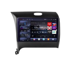 Navigáció Kia Cerato 2013-2017 Edotec Kit-1562 8 magos QLED 2K 12+256GB 360 Android Waze USB Internet Navigáció Youtube Rádió