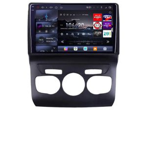 Navigatie Citroen C4 2011-2016  Edotec Kit-241 8 core QLED 2K 16+512GB 360 Android Waze USB Navigatie Internet Youtube Radio