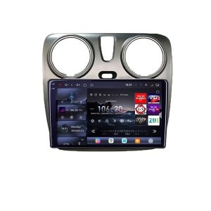 Navigatie Dacia Dokker Lodgy Android radio bluetooth internet 8 core QLED 2K 16+512GB 360 RAM Edotec