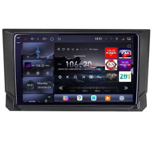 Navigatie Seat Ibiza 2017- Edotec Kit-IBZ 8 core QLED 2K 16+512GB 360 Android Waze USB Navigatie Internet Youtube Radio