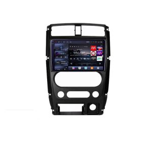 Navigáció Jimny 2007-2016 Edotec Kit-JIMNY07 8 magos QLED 2K 12+256GB 360 Android Waze USB Internet Navigáció Youtube Rádió