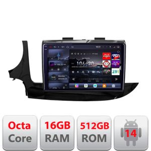 Navigatie Opel Mokka 2016- Edotec Kit-MOKKA2 8 core QLED 2K 16+512GB 360 Android Waze USB Navigatie Internet Youtube Radio v1