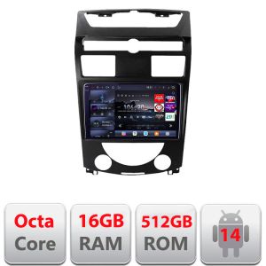 Navigatie Ssang Yong Rexton 2006-2013 Edotec Kit- rexton07 8 core QLED 2K 16+512GB 360 Android Waze USB Navigatie Internet Youtube Radio