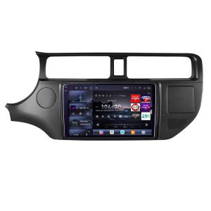 Navigatie Kia Rio 2011-2014 Edotec Kit-rio-11 8 core QLED 2K 16+512GB 360 Android Waze USB Navigatie Internet Youtube Radio