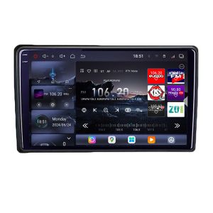 Navigatie Ford Transit Focus Kuga Edotec Kit-transit 8 core QLED 2K 16+512GB 360 Android Waze USB Navigatie Internet Youtube Radio