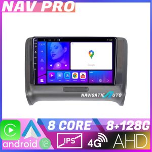 Navigatie Audi TT 2004 2011 Octa Core KIT 078 EDOTEC-LITE Android Ecran 720P Octa Core 8 128 Carplay
