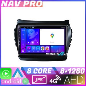 Navigatie Hyundai Santa Fe IX45 2012 2017 KIT 209 EDOTEC-LITE Android Ecran 720P Octa Core 8 128 Carplay