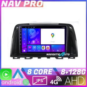 Navigatie Mazda 6 2013 2017 KIT 223 EDOTEC-LITE Android Ecran 720P Octa Core 8 128 Carplay