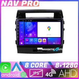 Navigáció Toyota LandCruiser 2008 2015 KIT 381 EDOTEC-LITE Android képernyő 720P Octa Core 8 128 Carplay