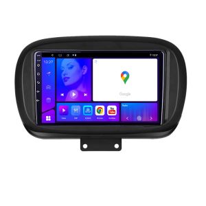 Navigáció Fiat 500 2014 KIT 539 EDOTEC-LITE Android képernyő 720P Octa Core 8 128 Carplay
