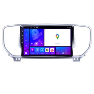 Navigáció Kia Sportage 2016 2018 KIT 567 EDOTEC-LITE Android képernyő 720P Octa Core 8 128 Carplay