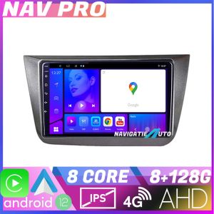 Navigatie Seat Altea 2005 2014 EDOTEC-LITE Android radio gps internet Octa core 8 128 Carplay