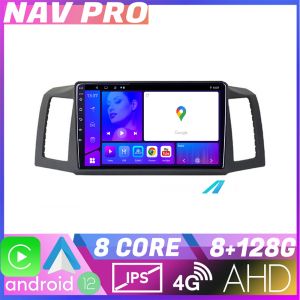 Navigatie Jeep Grand Cherokee 2008 2010 EDOTEC-LITE Android radio gps internet Octa core 8 128 Carplay