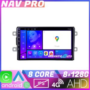 Navigatie Dacia dupa 2012 KIT Dacia EDOTEC-LITE Android Ecran 720P Octa Core 8 128 Carplay