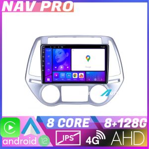 Navigatie Hyundai I20 2011 2014 manual si automat EDOTEC-LITE Android radio gps internet Octa core 8 128 Carplay