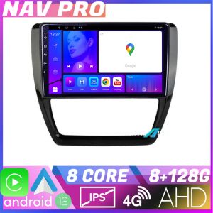 Navigatie VW Jetta 2011 2018 KIT JETTKIT 15 EDOTEC-LITE Android Ecran 720P Octa Core 8 128 Carplay