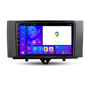 Navigatie Smart For Two 2010 2015 KIT Smart10 EDOTEC-LITE Android Ecran 720P Octa Core 8 128 Carplay