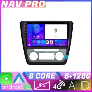 Navigatie Skoda Yeti 2009 2014 KIT YETI EDOTEC-LITE Android Ecran 720P Octa Core 8 128 Carplay