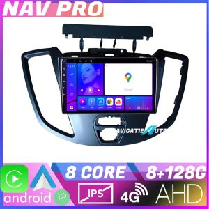 Navigáció Ford Transit 2015 2020 EDOTEC-LITE Android képernyő 720P Octa Core 8 128 Carplay