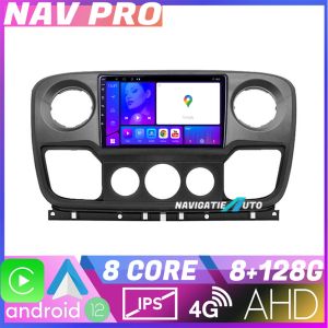 Navigatie Opel Movano  Renault Master 2010 2021 EDOTEC-LITE Android Ecran 720P Octa Core 8 128 Carplay v1