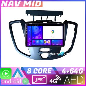 Navigáció Ford Transit 2015 2020 EDOTEC-LITE Android képernyő 720P Octa Core 4 64 Carplay