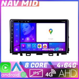 Navigáció Kia Stonic 2016 2020 EDOTEC-LITE Android képernyő 720P Octa Core 4 64 bites Carplay