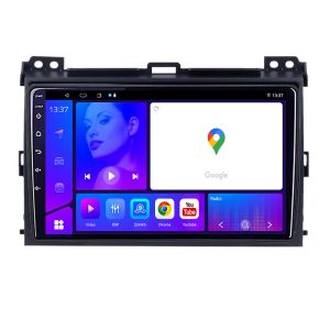 Navigáció Toyota Prado 2007 KIT 456 EDOTEC-LITE Android képernyő 720P Octa Core 4 64 Carplay