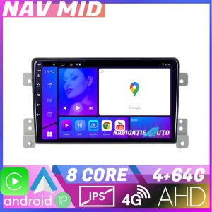 Navigatie Suzuki Grand Vitara Old Octa Core KIT 053 EDOTEC-LITE Android Ecran 720P Octa Core 4 64 Carplay