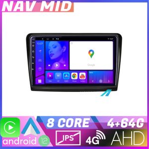 Navigatie Skoda Superb 2 KIT SUPERB2 EDOTEC-LITE Android Ecran 720P Octa Core 4 64 Carplay