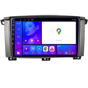 Toyota Land Cruiser L100 navigáció 2002 2006 EDOTEC-LITE Android képernyő 720P Octa Core 4 64 bites Carplay
