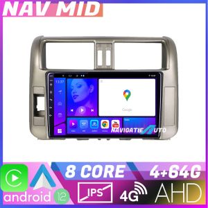 Navigatie Toyota Prado 2010 2013 KIT 347 EDOTEC-LITE Android Ecran 720P Octa Core 4 64 Carplay