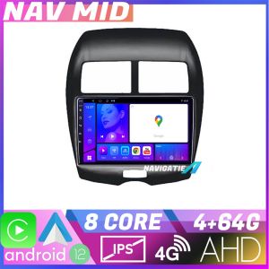 Navigáció Mistubishi ASX KIT 026 EDOTEC-LITE Android Kijelző 720P Octa Core 4 64-bit Carplay