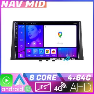 Navigatie Citroen Berlingo 2019 2021 KIT berlingo18 EDOTEC-LITE Android Ecran 720P Octa Core 4 64 Carplay v2