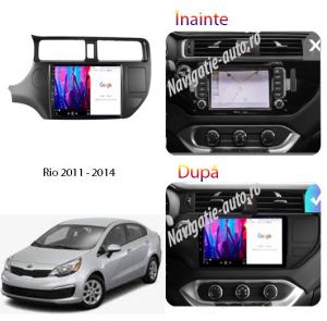 Dedikált navigáció Kia Rio 2011-2014 Android 1+32 k-rio11
