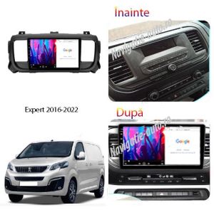 Dedikált navigáció Citroen Jumpy Toyota Proace Peugeot Traveler Android 1+32