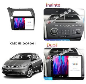 Dedikált navigáció Honda Civic Hatchback 2006-2012 Android 1+32