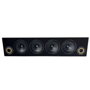 Cutie cu difuzoare Phoenix Gold 1700W ieșire SPL 2 x 4 OHM 4 x difuzoare midrange 2 x tweetere pro audio
