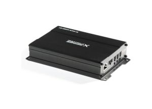 DSP audiorendszerrel ellátott erősítő X-100.5 DSP-BT, 9 csatornás, 5 erősítővel, 4x140 és 1x30 watt rms teljesítménnyel, 2 vagy 4 ohmos BT D osztályú, kis méretben