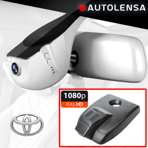 Unitate fără ramă Cameră DVR Toyota Corolla 2019-22, cameră față 1080p Autolensa, Model 24/7 Negru FTQC05 