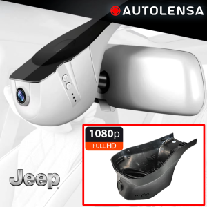 Unitate fără ramă Cameră DVR Jeep Commander low 2019-, cameră față 1080p Autolensa, Model 24/7 Negru JEEP08 
