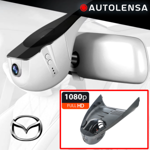 Unitate fără ramă Cameră DVR Mazda CX-30 2021-24, cameră față 1080p Autolensa, Model 24/7 Negru MZD03 