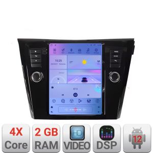 Navigatie Nissan X-Trail 2013-2018 tip tesla radio gps internet 4 Core carplay android auto 2+32 kit-tesla-353+EDT-E