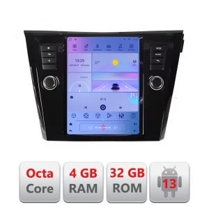 Navigatie tip Tesla Nissan X-Trail 2013-2018 radio gps internet 8Core 4G carplay android auto 4+32 kit-tesla-353+EDT-E