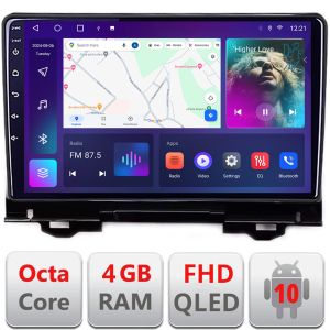 Navigatie Honda HR-V 2022- dedicata Android QLED octa core 4+64 4G DSP FHD carplay android auto radio gps internet Android kit-hr-v2022+EDT-E310v3