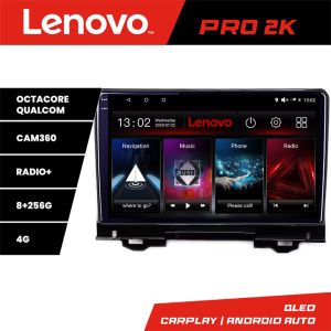 Navigatie Honda HR-V 2022- Lenovo Qled 2K Octa Core 8+256 360 DSP carplay android auto radio gps internet kit-hr-v2022+PRO-2K-10-8+256