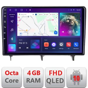 Navigatie Honda Civic 2022- dedicata Android QLED octa core 4+64 4G DSP FHD carplay android auto radio gps internet Android kit-civic2022+EDT-E310v3