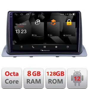 Navigatie Honda CR-V 2023- Nakamichi NAM5960PRO Octa core 8+128 carplay android auto radio gps internet 