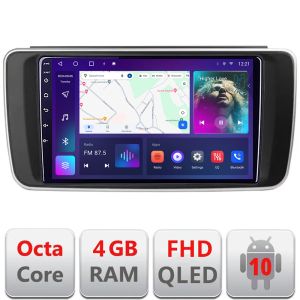 Navigatie Nissan Leaf 2018-2024 dedicata Android QLED octa core 4+64 4G DSP FHD carplay android auto radio gps internet Android kit-leaf+EDT-E309v3